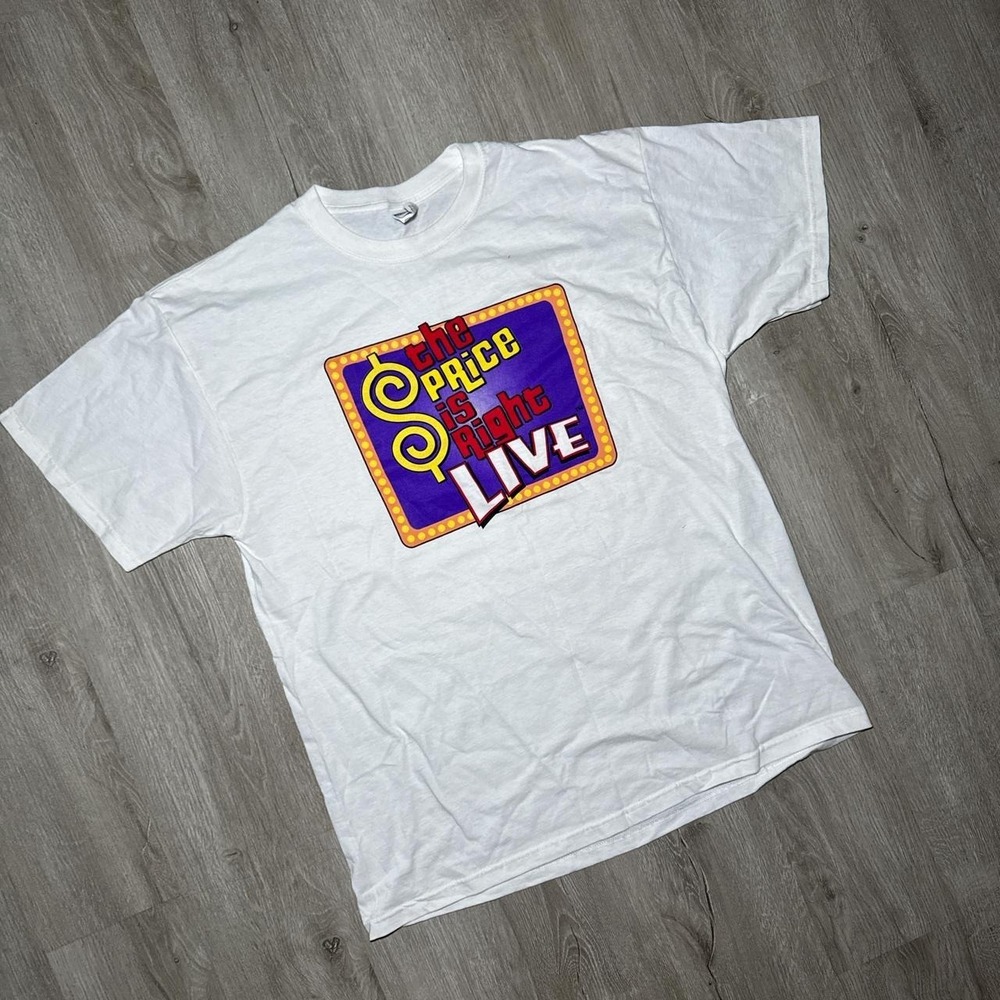 The Price Is Right Live vintage white t-shirt